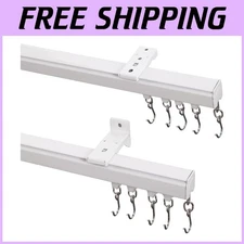 Aluminum Ceiling Track for Grommet Curtains