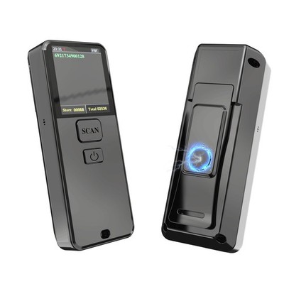 Symcode Bluetooth Barcode Scanner Wireless with Display Screen with Magnetic