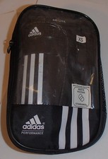 Adidas Youth XS Kids Adi Lite Shin Guards Adjustable Straps- Black White