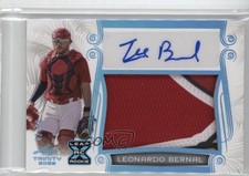 2023 Leaf Trinity Platinum Spectrum 43/49 Leonardo Bernal #PA-LB1 Patch Auto tg5