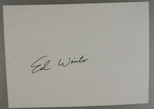 Autogramm US Film-, TV- und Theater Schauspieler Ed Winter ca. 2002 (131842)
