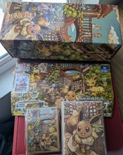 Eevee Heroes Gym Set Box  Deck Case  Sleeves -US seller-