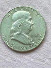 1963 D Franklin silver half dollar a very fine coin plus a surprise