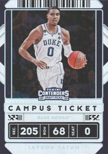 2020-21 Panini Contenders Draft Picks Basketball Campus Ticket: Pick from List