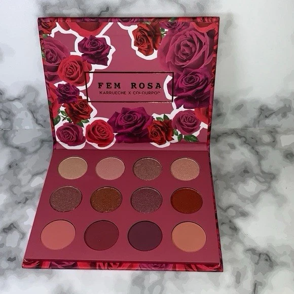 ColourPop X Karrueche Eyeshadow Palette ~ Fem Rosa SHE | 12 Pan & NIB - Image 4 of 4