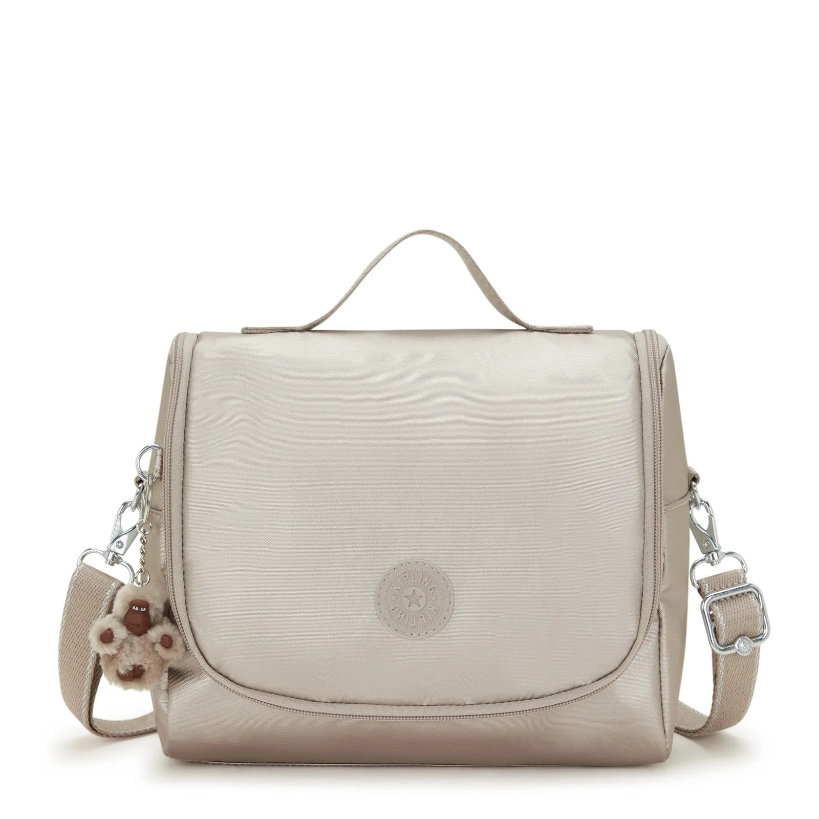 Kipling New Kichirou Metallic Lunch Bag