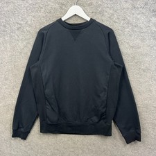 Y3 Jumper Mens Medium Black Adidas Yohji Yamamoto Sweatshirt Pullover Big Logo