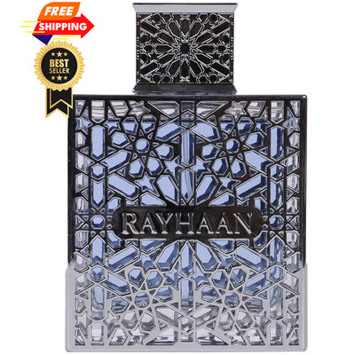 Rayhaan Aquatica   Fresh, Marine, Citrus, Clean   Eau 3.4 Fl Oz (Pack of 1) 