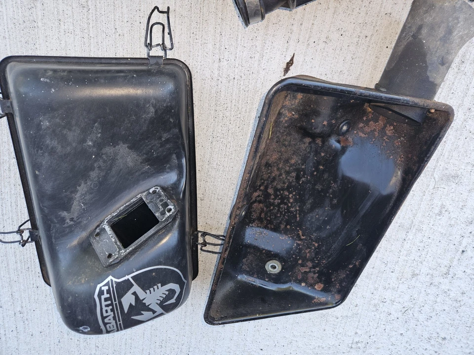 Filtro de aire y tubos Alfa Romeo Spider Veloce OEM limpiador 1987 1988 Foto 2 de 4