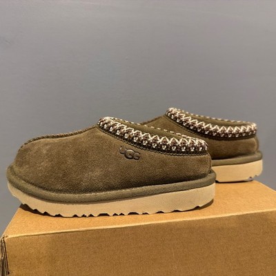 UGG Tasman II Slipper Antilope 1019066T-ALP TD EUC Toddler Kids Size 10 W/ Box