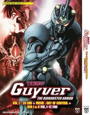 Guyver The Bioboosted Armor (1 - 26 End + OVA 1-12 End + Movie) DVD with Eng Dub