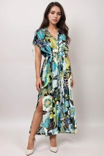 Johnny Was Jenn Drawcord Kaftan Cover Up Dress CSW5124-H *