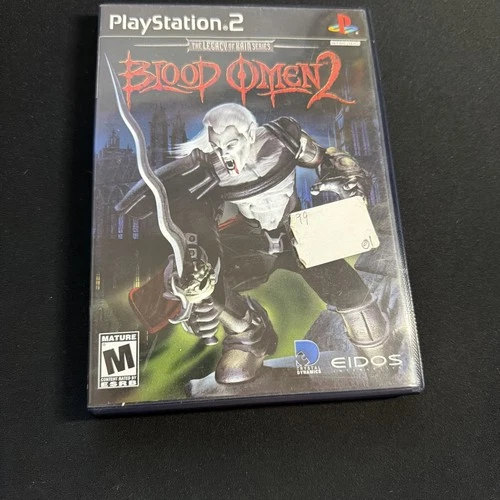 Blood Omen 2 (Playstation 2, 2002) Game/Case/Manual/Complete