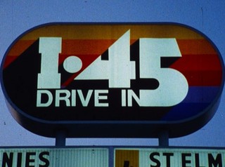 DRIVE IN BLUES (1985) 16mm WORKPRINT OUTTAKES I 45 DRIVE IN HOUSTON TX