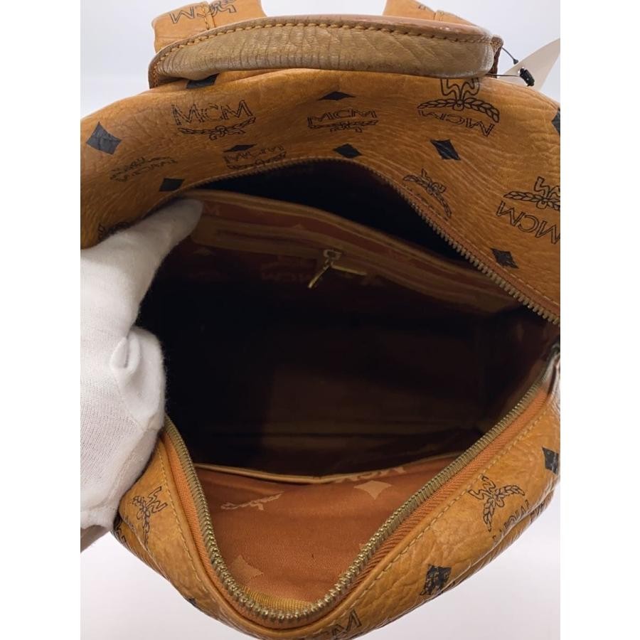 MCM Backpack Allover Pattern Camel - image 6