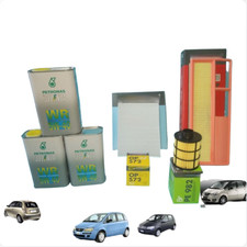 KIT TAGLIANDO FIAT PUNTO 188 IDEA LANCIA MUSA Y 1.3 MULTIJET SELENIA 5W40 FILTRI