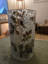 Stunning Silver Decorative Bird and Leaf Vase