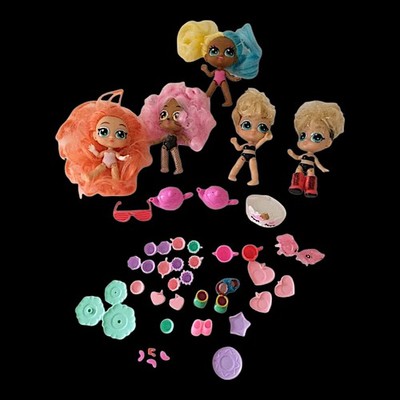 Zuru Angel High Itty Bitty Prettys Mixed Dolls Set And Accessories Miniature Y2K