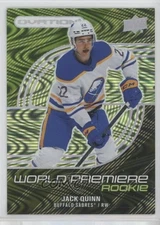 2022-23 Ovation World Premiere Neon Green 14/99 Jack Quinn #WP-12 Rookie RC 1h7u