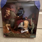 Vintage Mattel Blazin' Trails Barbie Doll & Horse Playset 12 in 1998 NRFB