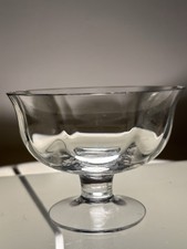 Vintage Dartington Clear Glass Vase  England