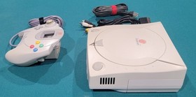 🕹Dreamcast Region Free  NEW battery & fuse🔥ALL NEW CAPACITORS! S-vid Complete 