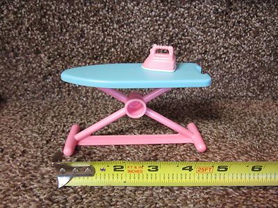 Fisher Price Loving Family Dream Grand Dollhouse laundry room iron board  ironing