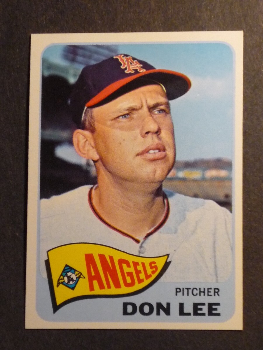 1965 Topps Don Lee #595 Angels NM/MT (Inv#DR919) | eBay