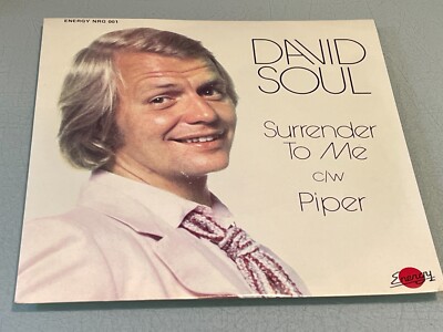David Soul - Surrender To Me - Piper - Vinyl Record 7'' Single - 1980 Energy