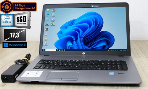 17,3 Zoll / HP ProBook 470 G1 / Intel Core i5-4200 / RAM-8GB / SSD-256GB