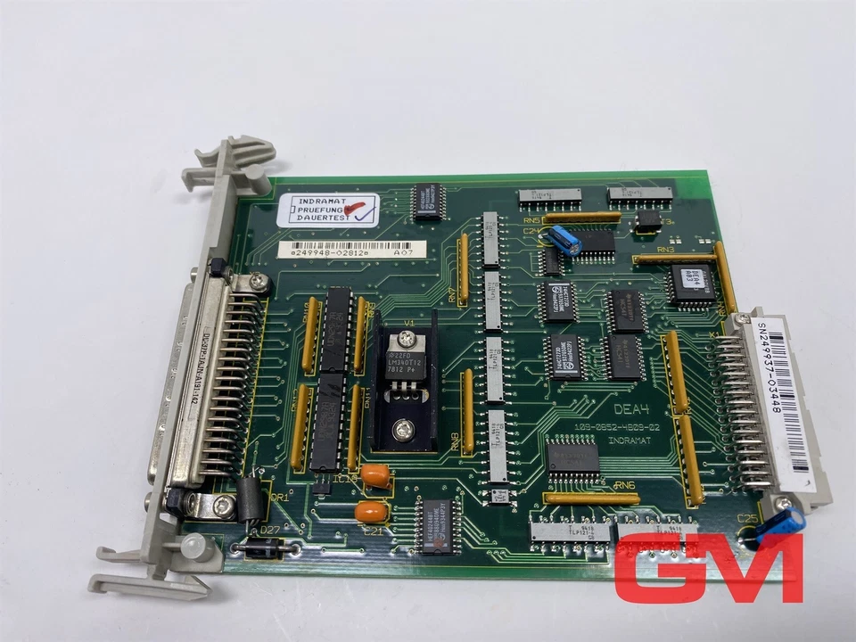 Indramat Karte DEA4 I/O Interface Card DEA 4.1 109-0852-4A09-02 109-0852-4B09-02 - Image 4 of 4