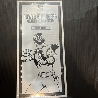 Power Rangers Deck-Building Game: Bonus Box # 1 White Ranger Promo Sealed New