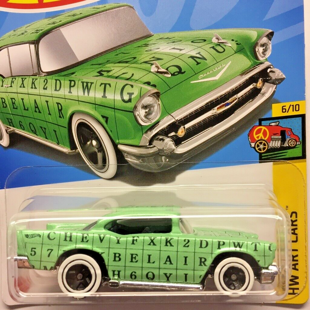 Hot Wheels 35周年記念 '57 Chevy Hot Wheels 35周年記念 '57 Chevy 2024 Hot Wheels #121 HW Art