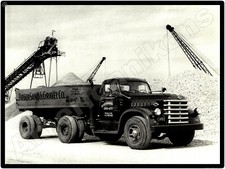 Diamond T Trucks New Metal Sign Jaeger Sand Gravel Truck Loaded Ready To Go