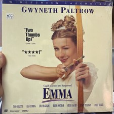 SEALED EMMA Widescreen Laserdisc 1996 Gwyneth Paltrow Ewan Mcgregor