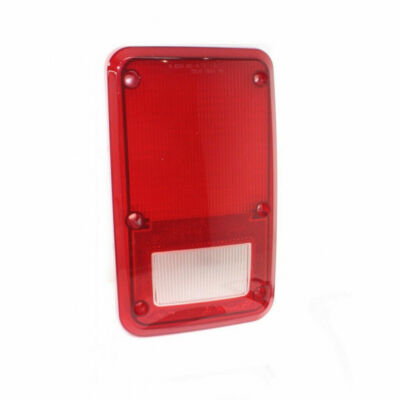 For 1978-1993 Dodge Ram Van Tail Lamp Brake Light Red Clear Lens