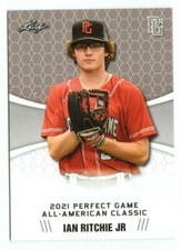 IAN RITCHIE JR 2021 LEAF PERFECT GAME 