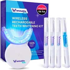 Premium Teeth Whitening Kit for Sensitive Teeth  32X Dual LED Lights, Teeth whi