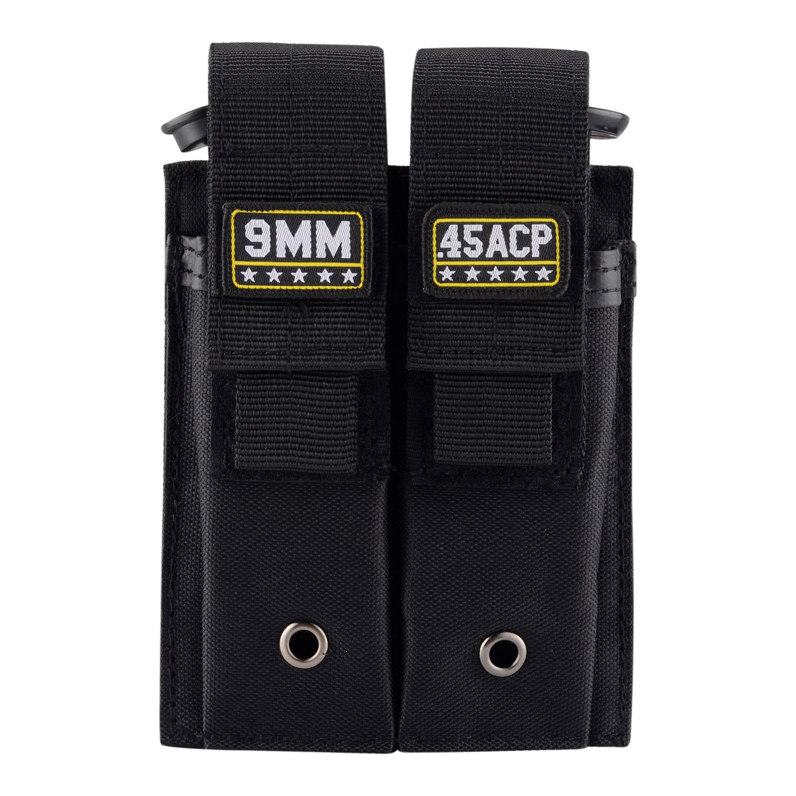 Black Pistol Molle Double Mag Pouch Single and Double Stack Magazine Holster-image