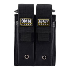 Black Pistol Molle Double Mag Pouch Single and Double Stack Magazine Holster