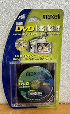 Maxell Mini DVD Lens Cleaner for DVD Camcorders Using Bare Disc Media MDVD-LC