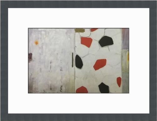 Jasper Johns Wall Piece Custom Framed Print - Picture 1 of 2