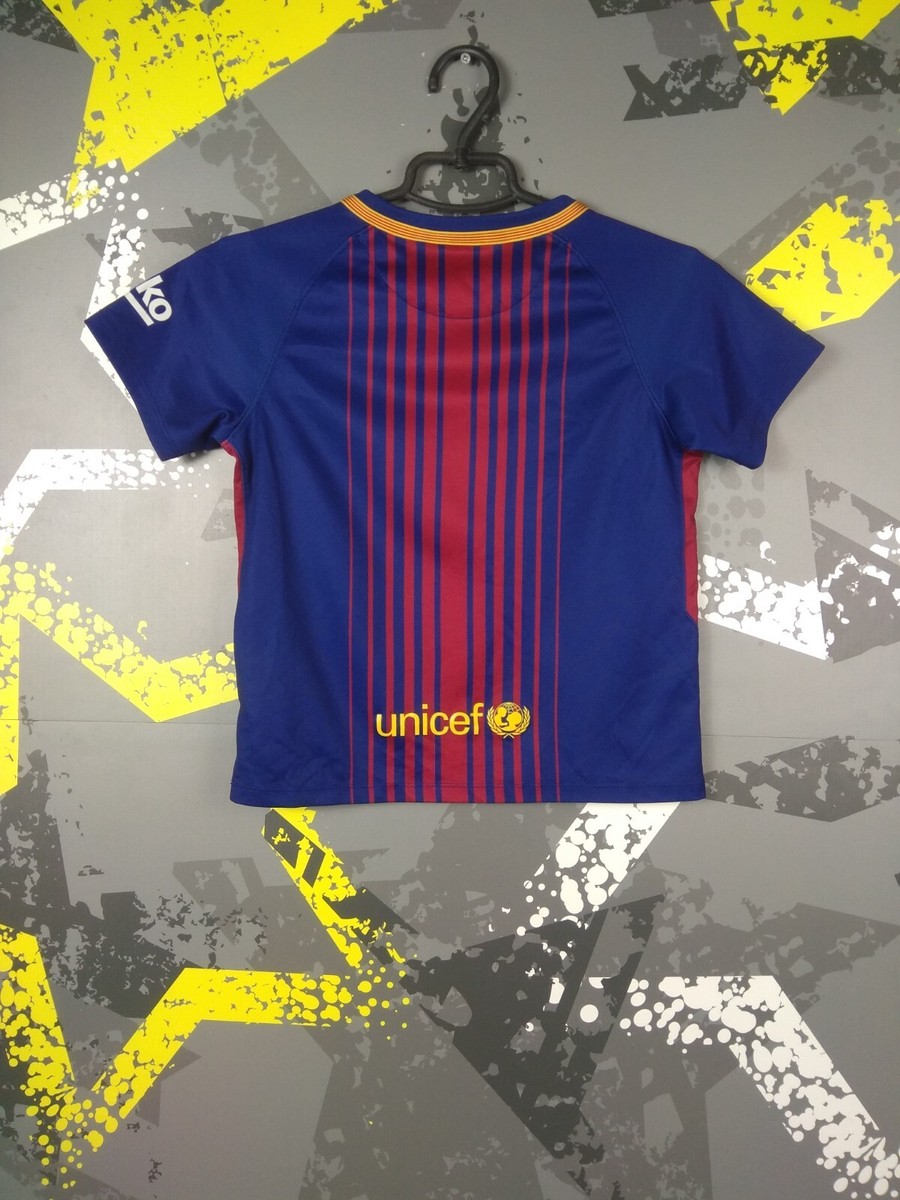 Barcelona Jersey Home football shirt 2017 - 2018 Nike Young Size L