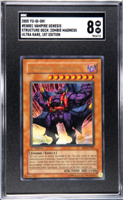 Yu-Gi-Oh! TCG Vampire Genesis Structure Deck SD2-EN001 1st Edition Ultra Rare Yu-Gi-Oh! TCG Vampire Genesis Structure Deck SD2-EN001 1st Edition Ultra Rare