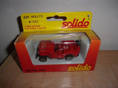 Solido Jeep Willys Red 1:43 - Picture 4 of 4