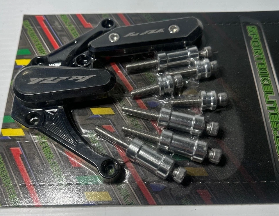 Yamaha YZF-R1 Starter Stator Cover Crash Pad Protector Slider, Black 09-14 - Image 2 of 3