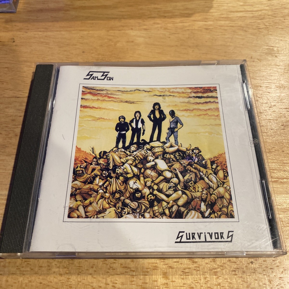 SAMSON - Survivors - CD -super RARE CD Iron Maiden Fans Bruce
