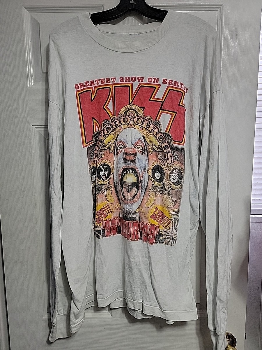 Vintage KISS Greatest Show On Earth Psycho Circus 98 Tour 99 Long