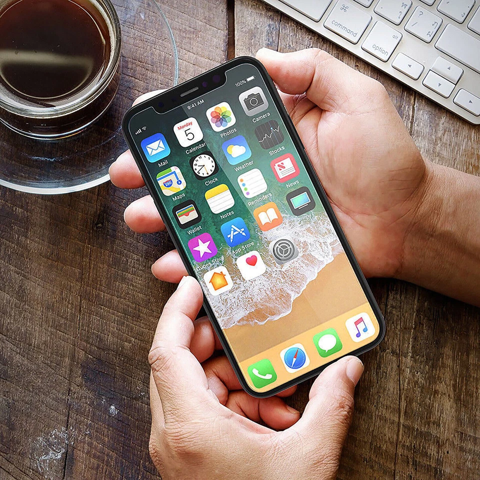 Tempered Glass For iPhone 6/7/8 11/12/13/14/15/16 PRO MAX Full Screen Protector - Image 3 of 4