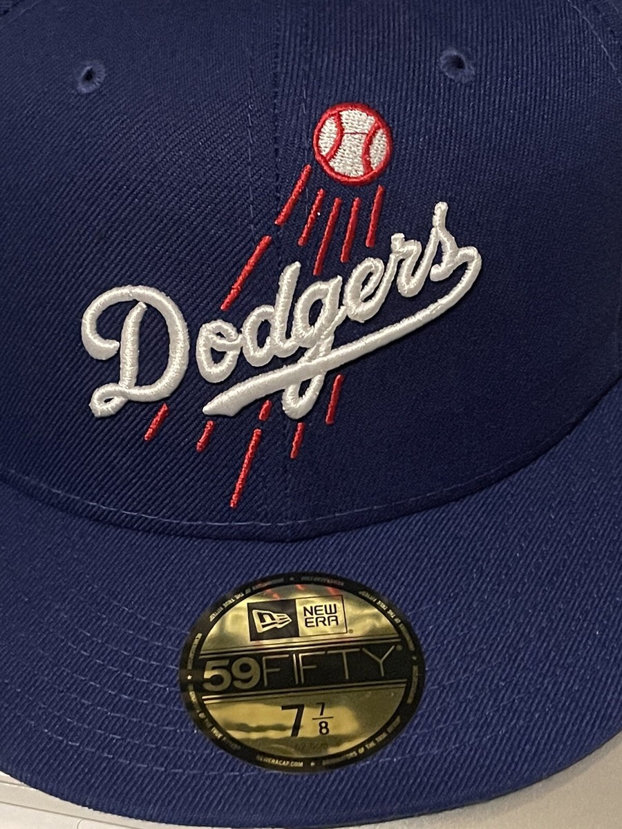 帽子 HOMEGAME NEWERA LosAngeles Dodgers 7 3/8 New Era Fitted Hat 7 3/8 MLB Club Los Angeles Dodgers
